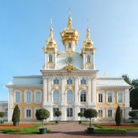 Церковный корпус Большого дворца в Петергофе :: genar-58 '