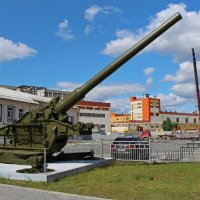 Орудие: 210-мм пушка БР-17 :: Елена Викторова 