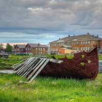 Вечер в поморской деревне :: Константин 