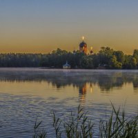 Утро на Введенском озере :: Сергей Цветков