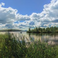 Панорама озера :: vladimir Bormotov