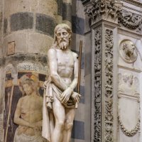 Умбрия. Орвието. Кафедральный собор (Duomo di Orvieto). Скульптура "Христос у Колонны" :: Надежда Лаптева