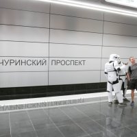 Открытие станции. Сэлфи с небожителями. ;-) :: Alexey YakovLev