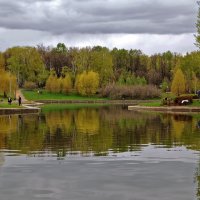 Осенний пруд :: Анатолий Цыганок