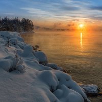 Утро на Имандре :: Владимир Чикота 