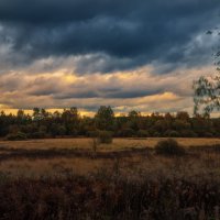 Ветреный закат :: Владимир Колесников