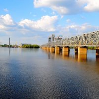 Железнодорожный мост через Днепр. :: Владимир 
