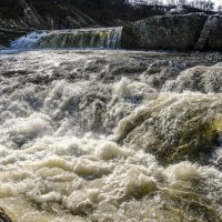 другая настройка съёмки водопада Титовка :: Георгий А