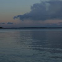 Последний кадр заката на Ладоге :: Наталья 