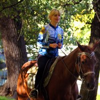 Девушка, лошадь и природа. :: barsuk lesnoi