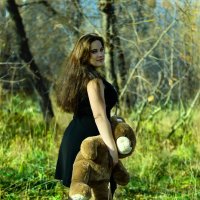 Валя и медведь :: Ирина Власова