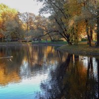 Вечер в парке Победы :: Лариса (Phinikia) Двойникова