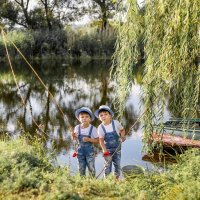Дети на рыбалке :: Ольга 
