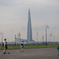 Самый высокий небоскреб в Санкт-Петербург. :: Олег Фролов