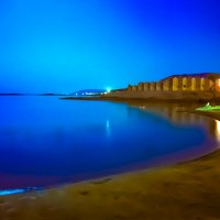 Мёртвое море ночью :: Игорь Герман