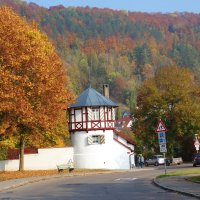 Осень в городке Blaubeuren в Баден Вюртербурге... :: Galina Dzubina