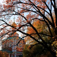 Церковь Успения Пресвятой Богородицы в Новодевичьем монастыре, в Москве. :: Иван 