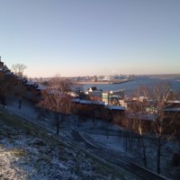 Зима подбирается к Нижнему Новгороду :: Оксана 
