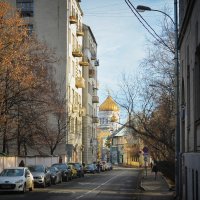 Гагаринский переулок в Москве :: Михаил Танин 