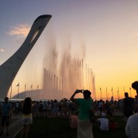 Олимпийский парк Сочи. Поющий фонтан :: Алла ZALLA