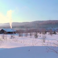 Деревня на рассвете :: Александр 