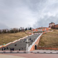 2018.04.30_7929-2 Ниж.Новг.Чкаловская лестница 1920 :: Дед Егор 