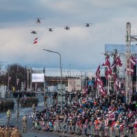 Репортаж с празднования столетия Латвии :: Regina 