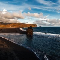 Черный пляж Рейнисфьяра (Reynisfjara)...Исландия! :: Александр Вивчарик