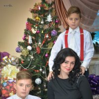 Принцесса мама и два принца :: Yelena LUCHitskaya