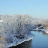Река Осётр в декабре :: Agapa ***