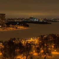 Вечер над Москвой-рекой :: Владимир Брагилевский