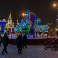 Предновогодняя Москва. :: Виктор Евстратов