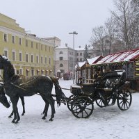 Скульптура «Экипаж губернатора Захария Корнеева», г. Минск Беларусь :: Tamara *