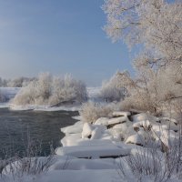Иней, снег, вода и лед... :: Наталья Ильина