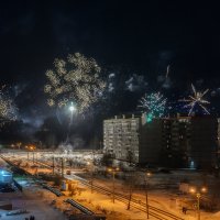 Торжественная встеча Нового года. :: Виктор Иванович Чернюк