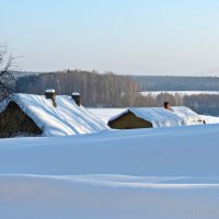 Снежный пейзаж :: Евгений Кочуров