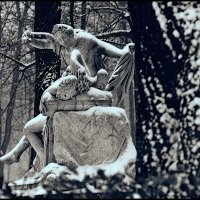 Первый снег в Летнем саду / 3 / :: Цветков Виктор Васильевич 