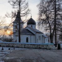 Храм на закате :: Евгений Седов