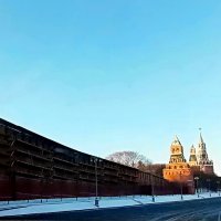 Реставрация кремлёвской стены :: Елена 