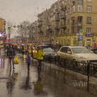 В городе дождь ... :: Светлана Мельник