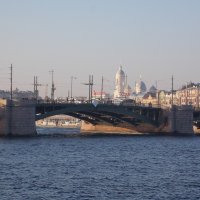 Малая Нева, Биржевой мост :: Фотогруппа Весна