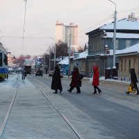 Человек в пальто. :: Ильсияр Шакирова