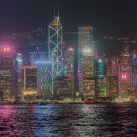 Ночной Гонконг. :: Edward J.Berelet