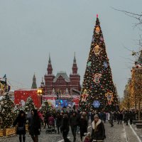 Новогодняя Красная площадь (08.01.2019) :: Надежда Лаптева