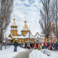 Белгород 19 января 2019 года, празднование Крещения Господня :: Игорь Сарапулов