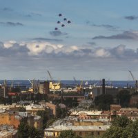 В небе над Питером :: Владимир Колесников