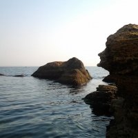 Море, скалы и профиль :: Владимир 