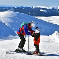 Лыжники :: Nina Streapan