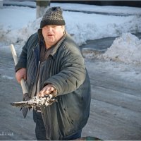 Борец со снегом :: Сергей Порфирьев