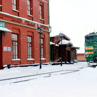 поезд прибыл на станцию Лев Толстой (Астапово) :: Дмитрий Солоненко